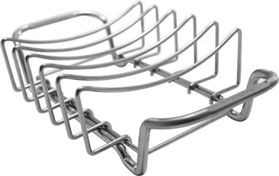 Produktbild von Broil King Edelstahl Rippen- und Bratenhalterung Modell 62602