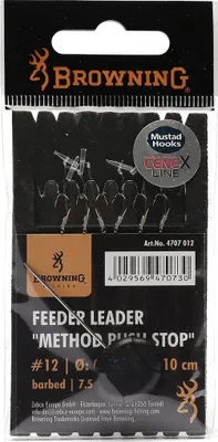Produktbild von Browning Feeder Method Push Stop Nr. 14, 10 cm, 0,18 mm, 3 kg, 4707014 |4707014