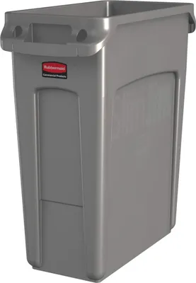 Produktbild von Rubbermaid - Slim Jim mit Luftschlitze 60 Liter - Polyethylene - Beige