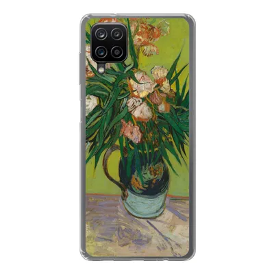Produktbild von MuchoWow® Handyhülle Schutzhülle Hülle für Samsung Galaxy A12 Der Oleander - Vincent van Gogh Silikon Softcase Handy Hülle - Bild
