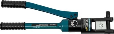 Immagine prodotto di Pinza crimpatrice idraulica manuale, forza di crimpatura 120 kN, set di 11 matrici, verde