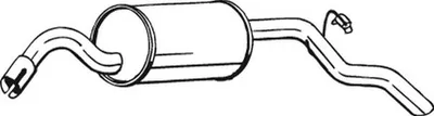 Produktbild von Bosal Endschalldämpfer  154-051