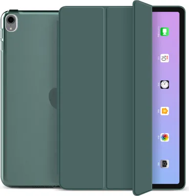 Produktbild von froshop Schutzhülle schlank Smart Cover Marine Grün Mikrofaser für Apple iPad 11\" (11. Gen 2025) & 10.9\" (10. Gen 2022)