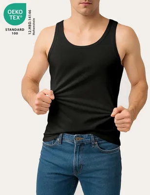 5er Pack - Baumwolle - Tanktop-Stil - Atmungsaktiv - Bequeme Passform - Tanktop