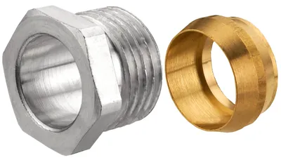 Produktbild von Klemmringverschraubung Thermostatventile AG 1/2-15 mm