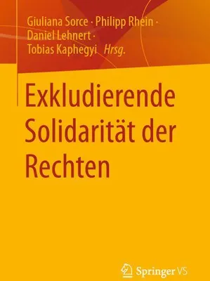 Obrázek produktu pro Exkludierende Solidarität der Rechten