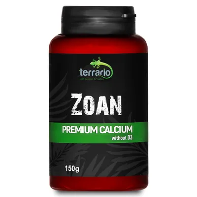 Zdjęcie produktu dla Terrario Zoan Calcium without D3 - wapno bez witaminy D3 150g
