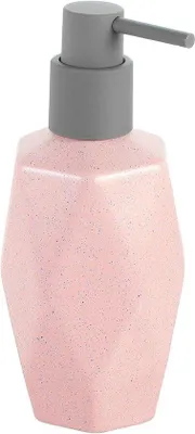 Obrázok produktu pre Ružový dávkovač mydla s objemom 250 ml a pumpičkou do kúpeľne