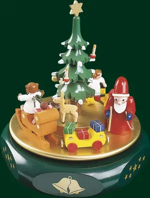 Produktbild von Spieldose Weihnachtsträume (17cm) von Richard Glässer