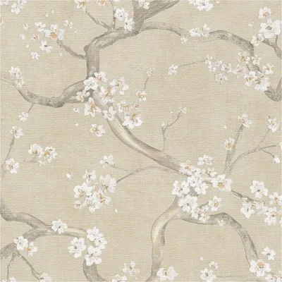Produktbild von Vliestapete A.S. Création Metropolitan Stories Hot Spots 781992 10.05 m x 0.53 m Beige Kirschblüten