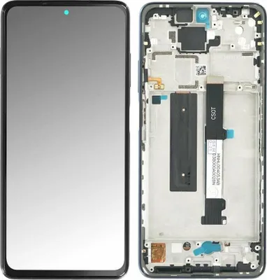 Produktbild von OEM - LCD Display Touchscreen Bildschirm Rahmen Pearl Grau für Xiaomi Mi 10T Lite 5G