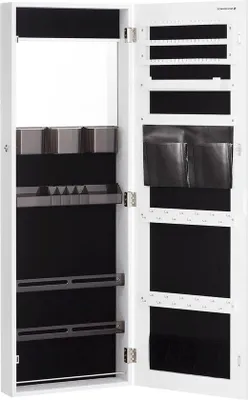 Produktbild von Famanu Schmuckschrank mit Spiegel - Weiß