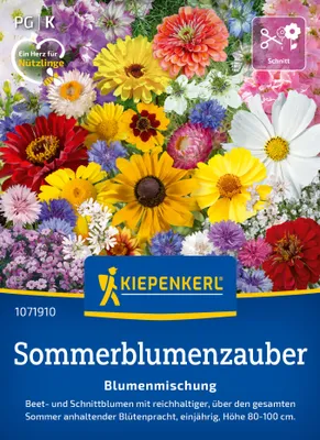 Produktbild von Kiepenkerl Blumensamen Sommerblumenzauber 2 - 3 m²