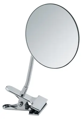 Zdjęcie produktu dla WENKO klips do lusterka łazienkowego WC uchwyt zaciskowy 5x powiększenie