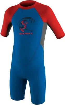 Zdjęcie produktu dla O'Neill Reactor-2 Shorty Wetsuit 2mm Backzip Toddler Boys Red (1)