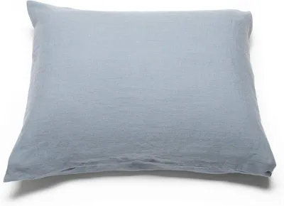 Productafbeelding van Gewassen beddengoed kussensloop Slate Blue, 40 x 80 cm