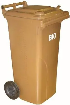Image de conteneur à déchets120l PH HN avec grille