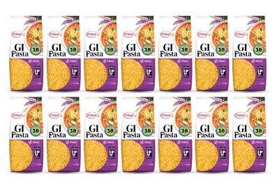 Produktbild von Filini Nudeln für Diabetiker & Low Carb | Protein Nudeln ohne Kohlenhydrate | Glykämischer Index 38 (14er pack, 3500g total)