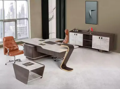 Produktbild von Luxus Holz Couchtisch Arbeitszimmer Büro Möbel Modern Designer Neu