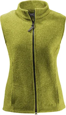 Produktbild von Mufflon Mu-Vita Weste aus Wolle kiwi XL mit 2-Wege Reißverschluss 450g/m²