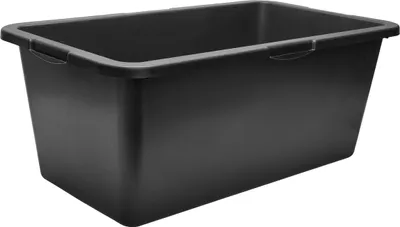 Produktbild von Garronda Mörtelwanne 5 Pack 60 L Rechteckig Mörtelkübel Kunststoffwanne – stabile Maurerkübel aus recyceltem PE Mörtelkasten für Beton, Garten oder Werkstatt GD-0169
