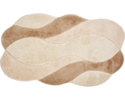 Produktbild von Badteppich Grund Carmen 80 x 140 cm beige braun