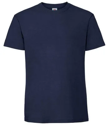 Produktbild von Fruit of the Loom - "Iconic 195 Premium" T-Shirt für Herren FK2657 (S) (Marineblau)