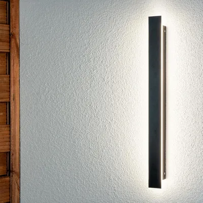 Produktbild von LUMILED Außenwandleuchte 18W LED Modern 230V 4000 K neutralweiß Wandlampe Außenlampe Wandleuchte Edelstahl Kunststoff Schwarz IP65 Wasserdicht Outdoor