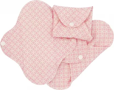 Produktbild von ImseVimse Flügelbinden Bio-BW Panty Liner Pink Halo