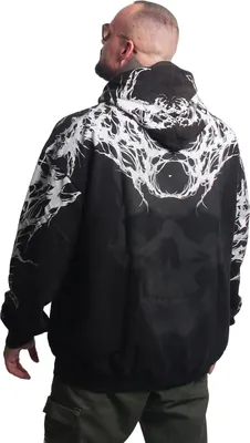 Produktbild von Yakuza Herren Reignz Acid Oversized Kapuzenpullover, Schwarz, XXL