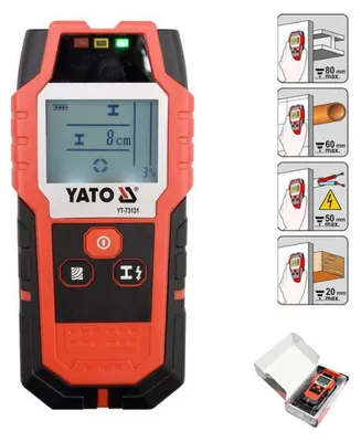 YATO Leitungssucher für Profile und Leitungen Modell 73131