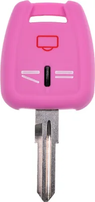 Produktbild von Auto Schlüssel Hülle Silikon Schutz Cover Rosa kompatibel mit OPEL Signum Vectra C Vauxhall 3 Tasten Funk Fernbedienung