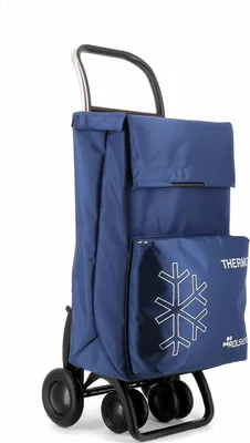 Zdjęcie produktu dla Koszyk na zakupy Rolser termo mf 4.2 Tour Blue 41 x 34 x 106,5 cm 45 L Elastyczny