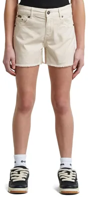 Productafbeelding van G-STAR Girls True Shorts, ruwe rand, beige (Butter D29780-01-J262), maat 8
