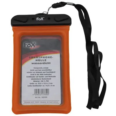 Produktbild von Fox Outdoor Smartphone Hülle, wasserdicht, transparent