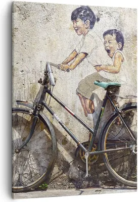 Produktbild von Bild auf Leinwand - Leinwandbild - Einteilig - Graffiti modern - 50x70cm - Wand Bild - Wanddeko - Wandbilder - Leinwanddruck - Kunstdruck - Wanddekoration - Leinwand bilder - Wandbild - PA50x70-3617
