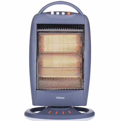 Obrázek produktu pro Tristar KA-5019, Halogenové elektrické vytápění, Vnitřní, Podlaha, Šedá, Knoflíky, 1200 W