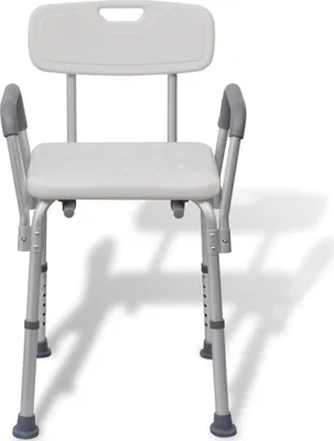 Immagine prodotto di Sedia da Doccia in Alluminio Bianca