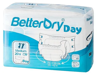 Immagine prodotto di Slip per incontinenza BETTERDRY Day M7 75-110 cm