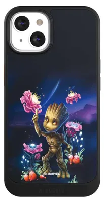 Produktbild von NIVOCASE Hülle für Apple iPhone 13 Handyhülle NIVOcore Case Schwarz Marvel Guardians Of The Galaxy Baby Groot