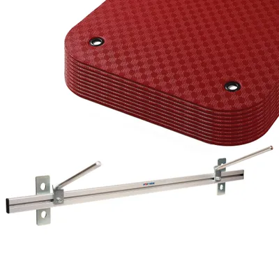 Produktbild von Sport-Thieme Gymnastikmatten-Set "Komfort", Rot