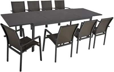 Immagine prodotto di Gruppo tavolo NEREA 9 pezzi.