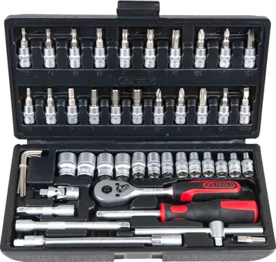 Produktbild von KS Tools CLASSIC 48-tlg Steckschlüsselsatz mit Umschaltknarre 917.0648