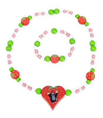 Immagine prodotto di Collana e bracciale Detoa Mole e fragole