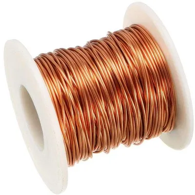 Produktbild von Geëmailleerd Kupferdraad 0,8 mm Durchmesser 165 cm Länge für Magnetwickelung
