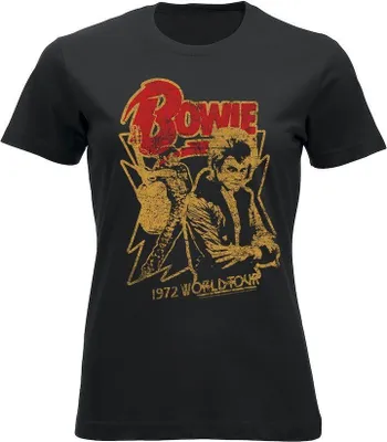 Image de David Bowie 1972 Tour (lady) T-shirt, femme