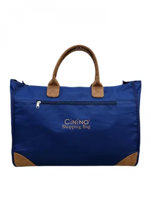 Produktbild von Cinino Shopping Bag Einkaufstasche aus robustem Nylon Dunkelblau