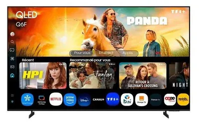 Image de TV QLED 4K UHD Samsung 55Q6F 55 pouces 140 cm, HDR10+, Smart TV, Gaming Hub, 3x HDMI 2.1, WiFi