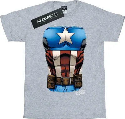 Produktbild von Marvel - T-Shirt für Herren BI5996 (S) (Grau)