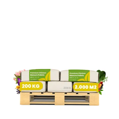 Zdjęcie produktu dla Granulki z Obornika Kurczęcego (200 kg – na 2000 m2) - Organifer